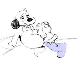 anthro duo male male/male pawfunk_(artist) snoopy