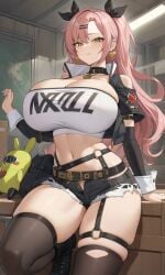 ai_generated ass breasts nicole_demara sexy_body tavul42 waifu zenless_zone_zero