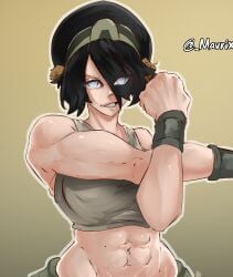 toph bei fong from avatar the last airbender by mavrix