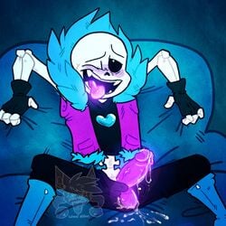 1:1 1boy animated_skeleton bone cum cum_drip cum_dripping_from_penis humanoid humanoid_penis implied_oral implied_sex lizheru lizherubones lust!sans male male_only penis purple_penis purple_tongue sans skeleton solo tongue undead underlust underlust_sans undertale undertale_fanfiction video_games