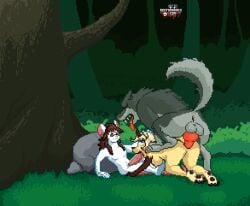 anal forced forest necronomic_con oral pixel_art wolf
