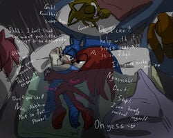 5:4 anal balls duo furry gay handjob knuckles_the_echidna krazyelf male male/male male_only nude penile penis reach_around sex sleeping sonic_(series) sonic_the_hedgehog sonknux stealth_sex yaoi