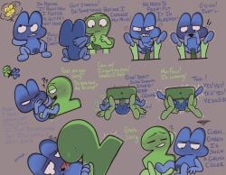 algebralian algebralien algebraliens battle_for_dream_island bfb bfdi cum cum_in_pussy cuntboy dialogue four_(bfb) green_cum mating_press object_show object_shows pussy pussy_out sex spread_legs tentacle_penis the_power_of_two tpot tremble_spikes two_(tpot) vadahlivokroz vaginal_penetration