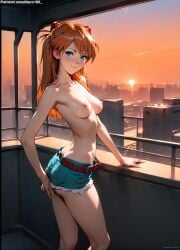 1girls 2d ai_generated areolae armpit asuka_langley_sohryu bare_arms blue_eyes breasts chest curvy curvy_figure cute cute_face detailed eyelashes eyeshadow female female_only fit fit_female focus hair high_quality large_breasts legs light-skinned_female light_skin lips lipstick long_hair looking_at_viewer makeup mascara naked neon_genesis_evangelion nero100 nipples nude nude_female orange_hair outdoors pale-skinned_female pale_skin perky_breasts petite petite_body petite_female posing seductive seductive_look skinny skinny_girl small_boobs small_breasts stable_diffusion tagme teenager thighs thin_waist topless twintails young_female