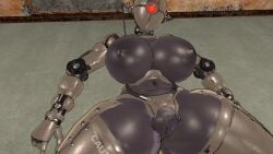 3d assaultron big_breasts breasts fallout fallout_4 female fembot robot_girl robot_humanoid spread_legs vrchat vrchat_avatar vrchat_model