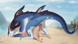 koholasaurus (species) from genshin impact by kondoee