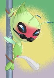 2025 ankles_tied antennae_(anatomy) blush bodily_fluids bondage bound captured celebi clit_torture clitoral clitoris crying digital_drawing_(artwork) digital_media_(artwork) edging elemental_creature feathers female feral flora_fauna gag gagged generation_2_pokemon genital_fluids genital_torture genitals hands_tied hi_res legendary_pokemon mythical_pokemon nintendo on_model orgasm_denial plant pokemon pokemon_(species) pole pricklypastor_(artist) pussy_torture restraints rope rope_bondage shaking signature sketch solo squinted_eyes struggling sweat tears teasing tied_to_pole trembling wings