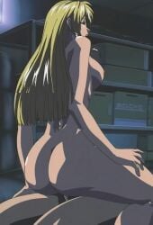 1boy 1girls ass bible_black big_ass big_breasts blonde_hair breasts completely_nude completely_nude_female cowgirl_position drill_hair drill_sidelocks faceless_female facing_away female female_penetrated from_behind gym_storeroom long_hair male male_penetrating muscular muscular_male nude nude_female nude_male partial_male penetration pussy rear_view screencap sex shiraki_rika sideboob storeroom straddling straight teenage_female teenager thick_thighs thighs uncensored unseen_female_face unseen_male_face vaginal_penetration vaginal_sex very_long_hair yellow_hair