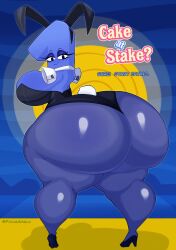 1girls armless ass ass_bigger_than_head ass_focus battle_for_dream_island bfb bfdi bfdia big_ass big_breasts blue_body blue_skin breasts bunny_ears bunny_girl english_text fat_ass fat_butt female_only fromariels heels huge_ass huge_breasts hyper hyper_ass hyper_butt i_wanna_fuck_her_so_bad i_want_her_to_sit_on_my_face_while_i_eat_her_out idfb looking_at_viewer looking_back number object_show object_shows one_(bfdi) one_(tpot) showing_ass showing_off solo solo_female teasing_viewer tpot youtube
