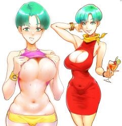 bulma from dragon ball by labslider