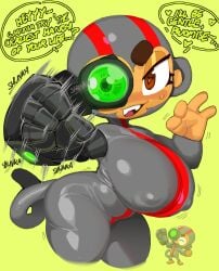 boomerang monkey from bloons tower defense by goatboydraws