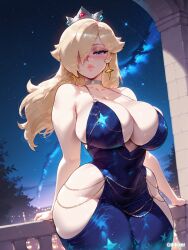 princess rosalina from mario (series) by difuxer