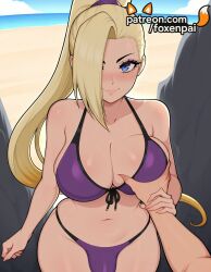 ino yamanaka from naruto by foxenpai
