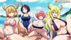 elma (dragon maid) from miss kobayashi's dragon maid by reit