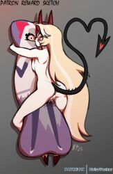 charlie morningstar (hazbin hotel) from hazbin hotel by noisetanker