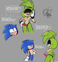 sonic the hedgehog from idw publishing by miguel layme