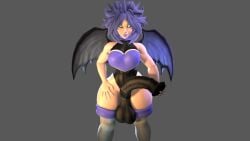 1futa 3d animal_genitalia animated big_balls big_penis blue_hair breasts canastus cosplay demon demon_wings futanari hips horsecock kneehigh_boots konami leotard long_tail monster_girl penis rouge_the_bat_(cosplay) skintight_bodysuit solo source_filmmaker tagme thighs video wide_hips wings yu-gi-oh! yu-gi-oh!_gx yubel