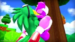 3d anal anal_sex animated big_ass big_breasts blue_eyes jet_the_hawk kissing large_breasts mobian_(species) no_sound sonic_(series) sonic_the_hedgehog_(series) tagme video wave_the_swallow wector