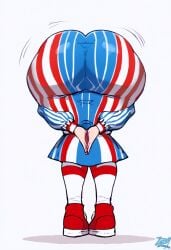 ai_generated bbw female_only gigantic_asss hourglass_figure massive_ass praise_da_booty_(meme) thick_thighs wendy's wendy_thomas wendy_thomas_(cosplay)