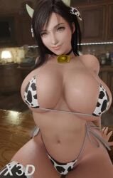 1girls 3d animated asian asian_bimbo asian_female ass belly belly_button big_ass big_breasts bikini bimbo bouncing_breasts breasts cow_print cow_suit female female_only final_fantasy final_fantasy_vii hourglass_figure huge_breasts light-skinned_female light_skin long_hair looking_at_viewer mature mature_body mature_female mature_figure milf mp4 nipples paag pussy shaking shaking_breasts shorter_than_30_seconds sitting solo solo_female sound thick thick_ass thick_thighs thighs tifa_lockhart vertical_video video voluptuous voluptuous_female wet wide_hips x3d