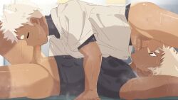 2boys 2d 69 69_position animated baseball_uniform big_penis blowjob blush bottomless erect_penis erection fellatio gay gay_blowjob gay_sex huge_cock large_penis laying_down laying_on_floor leeksaltboy loop looping_animation male male/male male_only muscular muscular_male nude oral oral_penetration oral_sex penis pubic_hair saliva sloppy sloppy_blowjob sport sports_uniform sportswear sucking sucking_penis sweat sweatdrop sweating sweaty sweaty_body tagme veiny_penis video yaoi