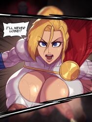 big_breasts boob_window darkseid dc dc_comics futanari huge_breasts huge_nipples kara_zor-el lactating power_girl rampage0118