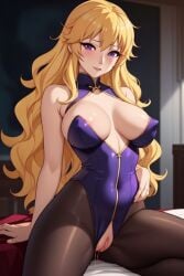 ai_generated leotard tagme tights yang_xiao_long