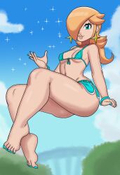 princess rosalina from mario (series) by dumbwitchyy