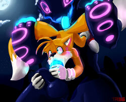 69_position anal anthro balls canid canine dark_gaia fellatio fluffy fluffy_tail forced forced_oral fox furry male male/male mammal multi_tail nightmare_(sonic) oral penile rape rimming sega sex sonic_(series) sonic_unleashed tail_grab tails tr36