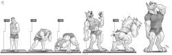 2025 abs all_fours anthro back_muscles balls blacktigerr body_size_growth bulge canid canine canis claws clothing digital_drawing_(artwork) digital_media_(artwork) digitigrade dobermann domestic_dog erection footwear genitals gesture growth hi_res human human_to_anthro knot knotted_penis male mammal monochrome muscle_growth muscles muscular muscular_anthro muscular_male pawpads pec_expansion pecs pecs_growth penis pinscher salute security security_guard sequence shoes simple_background size_transformation slightly_chubby slightly_chubby_male slippers snarling snout snout_growth solo species_transformation tail tail_growth tight_clothing tongue tongue_out torn_clothing transformation transformation_sequence uniform weighing_scale white_background