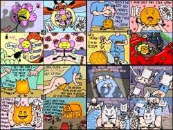 4_panel_comic battle_for_dream_island bfdi bottomless bottomless_male bug car clitoris coiny comic crossover cuckquean cum cum_in_pussy cum_in_uterus cum_inside cum_on_pussy dominant_female egg female female/female female_pov fire firey_(bfdi) first_person_view flower flower_(bfdi) forced heart_symbol humor impregnation interspecies interspecies_impregnation ledyba male male/female male_pov money object_show object_shows objectophilia penis pillow_(bfdi) pokemon pokemon_(species) pregnant pregnant_female pussy rape socks tribadism vaginal_penetration