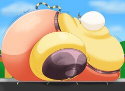 ankha_simpson_(user3345) bbw big_ass big_breasts breasts bubble_butt female furry huge_ass huge_breasts overweight tagme thick_thighs user3345 wide_hips