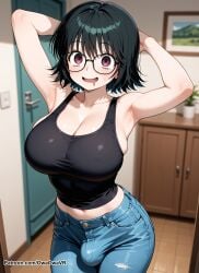 ai_generated anime anime_screencap anime_style cock cock-tail dick futa_only futa_sans_pussy futadom futanari girlcock hi_res high_quality highres hunter_x_hunter intersex looking_at_viewer nude nude_futa nude_futanari owaowavr pale_skin shizuku_murasaki tagme trans trans_woman transfem