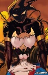 commission cowgirl_position dannygga mania marvel spider-man_(series) venom