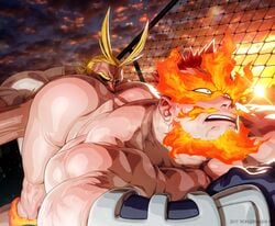 all_might anal anal_sex anilingus bara bara_ass big_ass big_ass_(male) big_butt big_penis bubble_ass bubble_butt endeavor_(my_hero_academia) enji_todoroki fat_ass fat_butt gay huge_ass huge_butt hyper_penis large_ass large_butt male_only massive_ass massive_butt muscle_ass muscle_butt muscular_ass muscular_butt my_hero_academia no_text_version plump_ass plump_butt rimjob rimming rokudenashi round_ass round_butt sex yaoi