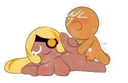 1boy 1boy1girl 1girls 2025 blush boobs breasts breasts_out cookie cookie_run cookie_run:_tower_of_adventures cookie_run_kingdom cookie_run_ovenbreak devsisters female gingerbrave hair holding_leg holding_up_leg kuwoesque male male/female motion_lines no_humans non-human non-human_only nude nude_female nude_male pussy sex sweat sweating sweaty tagme tagme_(character) thrusting thrusting_into_ass vagina vaginal_penetration vaginal_sex yellow_hair