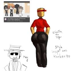 chance (forsaken) from forsaken (roblox) by diantha tha dog