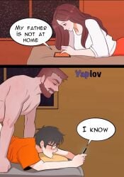 anal anal_sex cheating cheating_boyfriend daddy dilf father-in-law father-in-law_and_son-in-law gay male my_dad_isn't_home_(meme) yaplov