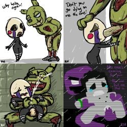 1boy 1boy1girl 1female 1female1male 1girls 1male 1male1female 2d animatronic animatronic_female animatronic_girl animatronic_male animatronics blowjob blowjob_rape charlie_emily charlie_emily_(fnaf_games) charlotte_emily comic compilation crying crying_female crying_rape_victim crying_while_penetrated crying_with_eyes_open cum cum_in_penis cum_in_pussy cum_inside cum_on_penis cum_on_pussy cumming cumming_in_pussy cumming_inside english english_dialogue english_text female five_nights_at_freddy's flashback fnaf forced forced_blowjob forced_oral forced_penetration forced_sex girl_raped laughing laughing_man marionette_(fnaf) mini_comic oral oral_penetration oral_rape penetration penis penis_in_mouth penis_on_mouth puppet_(fnaf) purple_guy_(fnaf) purple_penis purple_skin raped raped_by_enemy raped_female raped_girl sex springtrap springtrap_(fnaf) straight tagme undead undead_male violation