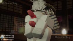 1boy 1futa 3d anal animated audible_creampie blusherfag cum cum_in_ass cum_inside femboy furry futa_on_male futanari hung_bottom hung_femboy hung_trap knot knotting male precum roblox sex sound tagme video