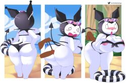 kuromi from onegai my melody by aerth