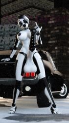 3d 3d_(artwork) abs absurd_res animal_genitalia animal_penis animatronic anthro balls big_balls big_breasts big_penis black_penis black_piercing black_tongue bodily_fluids breasts car city collar digital_media_(artwork) equine_genitalia equine_penis erection eyebrow_piercing eyewear facial_piercing fnafgamern ford ford_mustang genital_fluids genital_piercing genitals gesture glasses gynomorph hand_gesture hi_res huge_balls huge_cock humanoid intersex looking_at_viewer machine middle_finger night nipple_piercing nipples nude_gynomorph nude_humanoid nude_intersex open_mouth open_smile outdoor_nudity outside penis penis_piercing piercing precum precum_on_penis rachel_(fnafgamern) robot robot_humanoid smile smiling_at_viewer solo source_filmmaker_(artwork) spiked_collar spikes standing sunglasses tongue tongue_out tongue_piercing vehicle wearing_glasses white_balls white_body