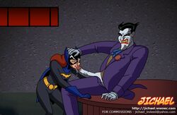 barbara_gordon batgirl batman:_the_animated_series batman_(series) blowjob cum_on_face dc dc_comics dcau jichael joker