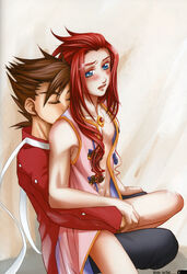 human lloyd_irving male male_only multiple_males tagme tales_of_(series) tales_of_symphonia yaoi zelos_wilder