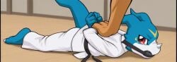 digimon karate martial_arts_uniform rape veemon