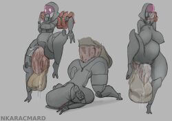 krogan from mass effect by nkaracmard