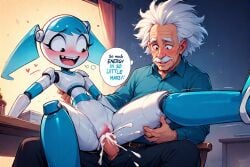 ai_generated chair einstein energy funny jenny_wakeman penetration