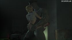 1boy 1girls 3d 3d_(artwork) animated ass capcom fedora female female_human femsub human irispoplar larger_male leg_lock male maledom monster mr_x no_sound resident_evil resident_evil_2 resident_evil_2_remake sex sherry_birkin size_difference smaller_female stand_and_carry_position standing straight suspended_congress tagme tyrant uncensored video