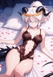 ai_generated argentina blue_eyes horns mialygosa vtuber white_hair