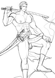 abdomen abs ass balls bara bara_tiddies bara_tits barazoku biceps big_cock big_dick big_dick_energy big_glans big_pecs big_pectorals big_penis bigger_male boots broad_shoulders calf calf_muscles chad cheque_checking cigarette cigarette_smoke circumcised circumcised_penis cock completely_naked completely_naked_male completely_nude completely_nude_male dangling_balls dangling_testicles defined_jawline defined_muscles dick earrings eight_pack erect_cock erect_dick erect_nipples erect_penis erection exibitionism forearm_hair forearm_muscles frown frowning frowning_at_viewer gay glans hand_on_thigh handsome handsome_man holding_cigarette holding_sword holding_weapon homoerotic horny horny_male huge_cock huge_male japanese_male large_cock large_dick large_glans large_male large_penis lifting_leg long_cock long_dick long_penis looking_at_viewer male male_ass male_boobs male_breasts male_butt male_focus male_only male_thighs man_boobs man_breasts manly massive_cock massive_dick massive_penis monochrome muscles muscular muscular_arms muscular_forearms muscular_legs muscular_male muscular_thighs naked naked_male nipples nude nude_male one_piece pecs pectoral penis pirate pose post-timeskip pubic_hair quadriceps roronoa_zoro scar scar_across_eye scar_on_chest scar_on_face scars six_pack small_smile solo solo_focus solo_male sword sword_over_shoulder swords swordsman tall tall_male taller taller_male testicles thechecking thighs trapezius triceps wanting_sex yaoi zoro zoro_(one_piece)